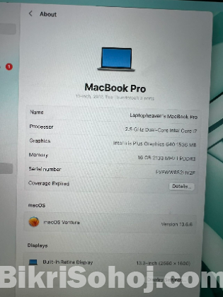 MacBook Pro, 2017
